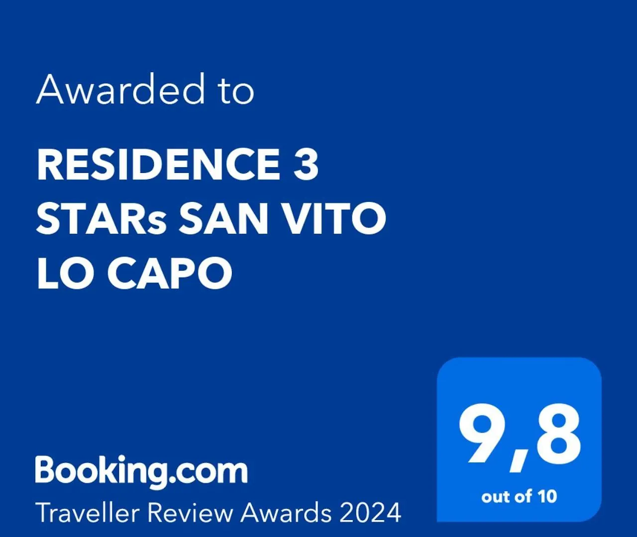 Residence 3 stars in San Vito Lo Capo